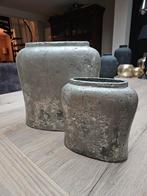 PTMD potten, beton met goud/zilver, Overige materialen, Overige kleuren, Ophalen of Verzenden, Zo goed als nieuw