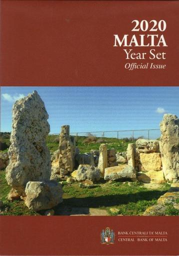 BU set Malta 2020 Blister - 1 cent t/m 2 euro + 2 cc met F beschikbaar voor biedingen