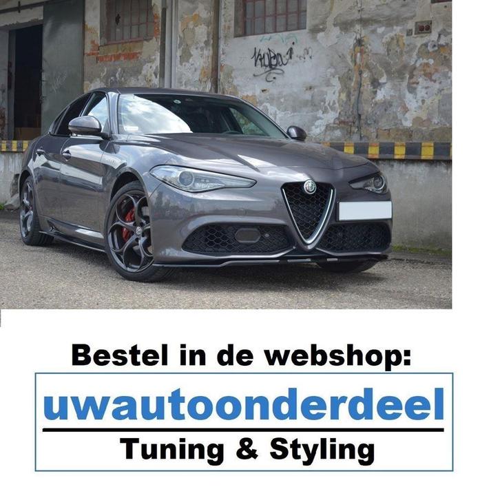 Maxton Design Alfa Romeo GIULIA VELOCE Spoiler Lip Spliter, Auto diversen, Auto-accessoires, Nieuw, Verzenden
