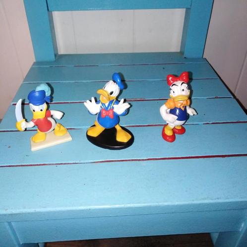 Disney poppetjes Donald, Mickey, Minnie, Pinokkio e.a., Verzamelen, Disney, Gebruikt, Beeldje of Figuurtje, Ophalen