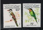 S554 Comoren 521/22 postfris Vogels, Dier of Natuur, Verzenden, Postfris
