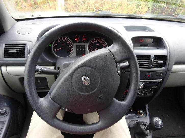 Renault Clio 1.4 16V RT 5DR 2005 2002 Blauw, Auto's, Renault, Particulier, Clio, Airbags, Radio, Trekhaak, Benzine, Euro 3, D