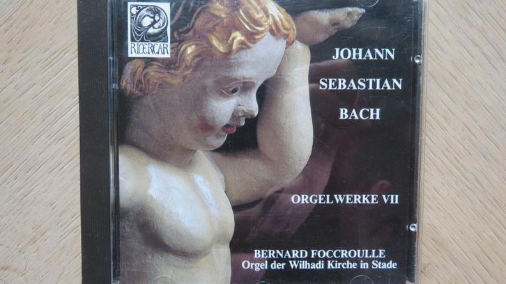 Cd orgel: J.S. Bach Orgelwerke VII, Bernard Foccroulle, Cd's en Dvd's, Cd's | Klassiek, Zo goed als nieuw, Kamermuziek, Classicisme