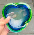 Murano schaal / asbak. ( uranium glas ), Antiek en Kunst, Antiek | Glas en Kristal, Ophalen of Verzenden