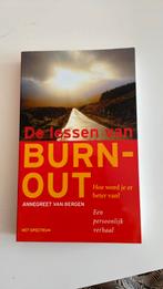 A. van Bergen - De lessen van burn-out, Ophalen of Verzenden, Zo goed als nieuw, A. van Bergen