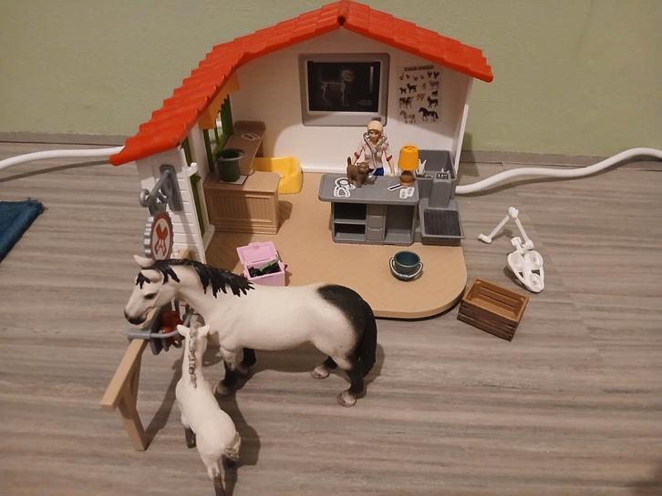 Schleich dierenarts, Verzamelen, Speelgoed, Zo goed als nieuw, Ophalen of Verzenden