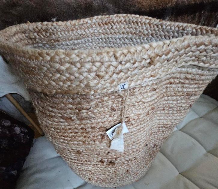 Urban Nature Culture manden XXL - 3x nieuw, Huis en Inrichting, Woonaccessoires | Schalen en Manden, Nieuw, Mand, Rond, Riet, Ophalen of Verzenden