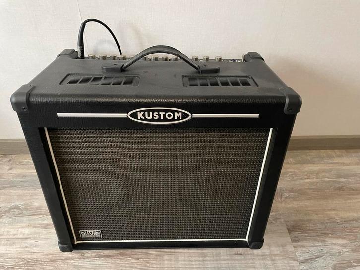 Kustom HV55 Gitaarversterker, Muziek en Instrumenten, Versterkers | Bas en Gitaar, Gebruikt, Gitaar, 50 tot 100 watt, Ophalen