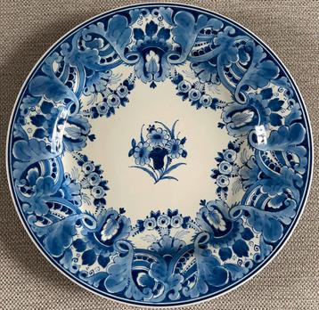 De Koninklijke Porceleyne Fles Delft groot wandbord 1961 beschikbaar voor biedingen