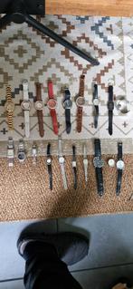 Lot dames horloges Guess Fossil pontiac prisma esprit, Ophalen of Verzenden, Staal, Overige merken