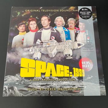 2xLP Derek Wadsworth - Space:1999 Year Two OST Lunar White beschikbaar voor biedingen