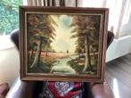 Prachtigschilderij 60 / 70 lijst, Antiek en Kunst, Ophalen of Verzenden