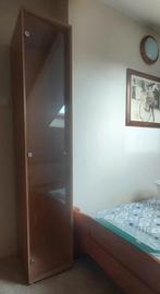 Nette vitrinekast, Ophalen, Minder dan 50 cm, Met deur(en), Glas