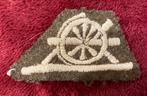 Royal Artillery Embleem Engelse Gunners oorlog uniform, Verzamelen, Ophalen of Verzenden, Landmacht, Engeland, Embleem of Badge