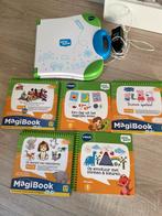 VTech Magibook + 5 Leerzame Boekjes, Ophalen, Gebruikt, Taal en Lezen, Met geluid