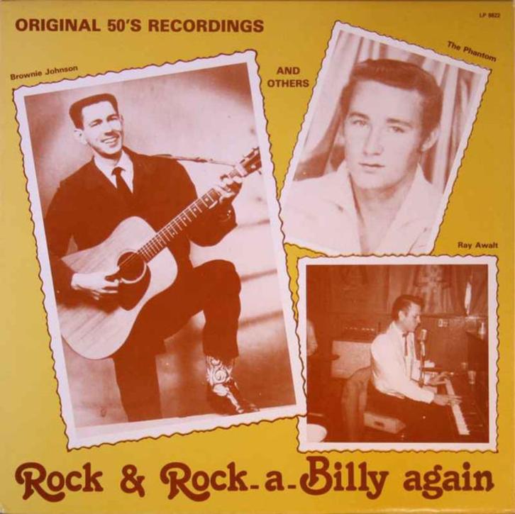 Rock & Rock-a-Billy Again - Artiest Various, Cd's en Dvd's, Vinyl | Rock, Zo goed als nieuw, Poprock, Overige formaten, Ophalen of Verzenden