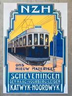 NZH de Blauwe Tram HTM Scheveningen Affiche Poster Print, Ophalen of Verzenden, Nieuw