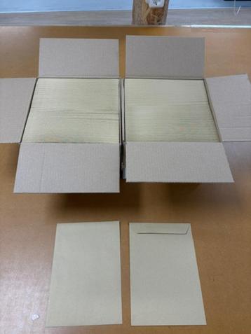 1000 C5 enveloppen - Bruin beschikbaar voor biedingen