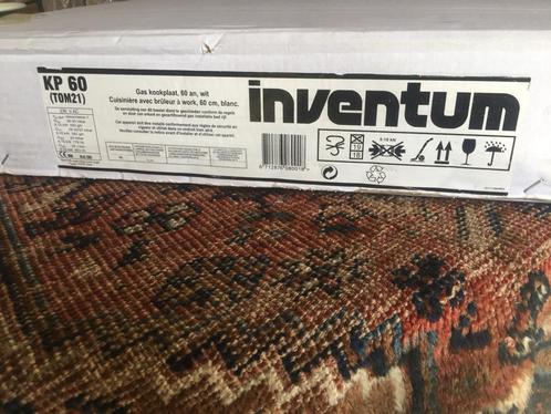 Inventum KP60 (TOM21) – Gas kookplaat, 60 cm, wit – NIEUW (l, Witgoed en Apparatuur, Kookplaten, Nieuw, Vrijstaand, Gas, 4 kookzones