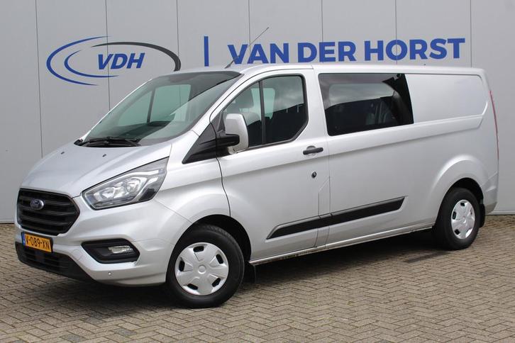 Ford Transit Custom 300 2.0-105pk TDCI L2H1 Trend Dubb. Cab., Auto's, Bestelauto's, Te koop, ABS, Airconditioning, Alarm, Bluetooth
