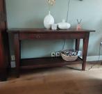 Teakhouten sitetable, Huis en Inrichting, Tafels | Sidetables, Ophalen, 100 tot 150 cm, Koloniaal, Teakhout