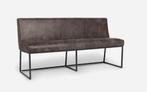 Eetkamerbank en stoelen 6-personen, Ophalen, Zo goed als nieuw, Industrieel, 6 tot 8 stoelen