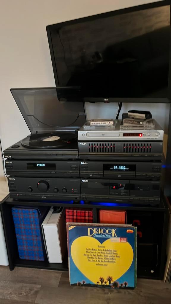 Philips set, Audio, Tv en Foto, Stereo-sets, Zo goed als nieuw, Philips, Losse componenten, Ophalen