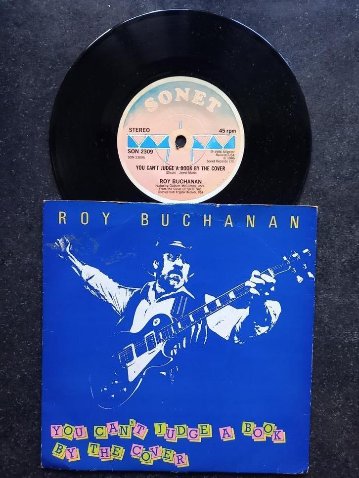 Roy Buchanan - You Can't Judge A Book By The Cover 1986, Cd's en Dvd's, Vinyl Singles, Gebruikt, Single, Pop, 7 inch, Ophalen of Verzenden