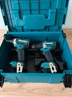 Makita Set 18 V Accu Boormachine + Slagschroevendraaier, Doe-het-zelf en Verbouw, Gereedschap | Boormachines, Ophalen, Zo goed als nieuw