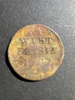 West Friesland 1702 Munt, Ophalen of Verzenden, Vóór koninkrijk, Overige waardes, Losse munt