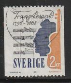 Zweden 1968 - Franz Berwald - Componist - Bladmuziek, Postzegels en Munten, Zweden, Ophalen, Gestempeld