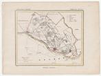 Rhenen 1865 kaart oude "kuijperkaart" Hugo Suringar, Gelezen, Verzenden, Landkaart, 1800 tot 2000