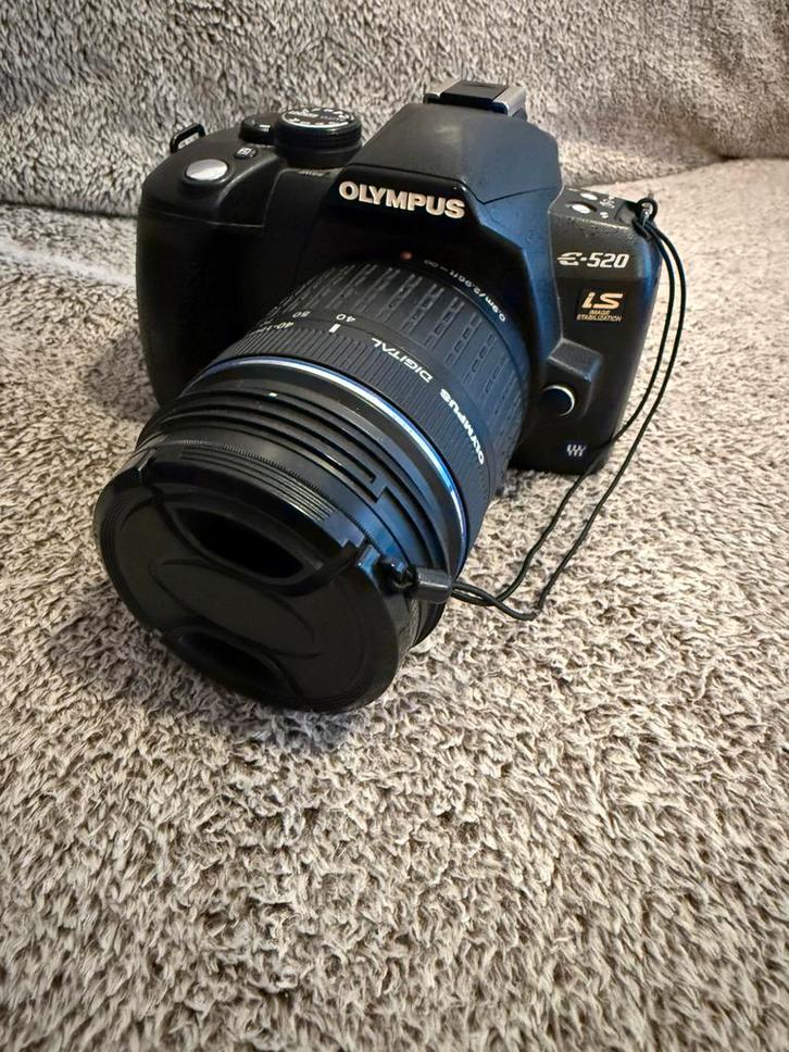 Olympus E-520 spiegel reflex camera nieuwstaat, Audio, Tv en Foto, Fotocamera's Digitaal, Zo goed als nieuw, Olympus, Geen optische zoom