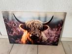 Canvas hooglander €7,50 afhaal, Huis en Inrichting, Woonaccessoires | Wanddecoraties, Ophalen, Nieuw