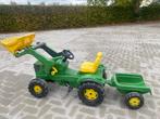John Deere traptrekker, frontlader, kar, giertank, Kinderen en Baby's, Speelgoed | Buiten | Voertuigen en Loopfietsen, Ophalen