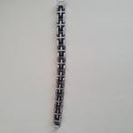 Heren Schakel Armband, Ophalen of Verzenden, Zilver, Staal