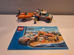 Lego City 60012 Reddingsboot Strandwacht, Ophalen of Verzenden, Zo goed als nieuw, Complete set, Lego