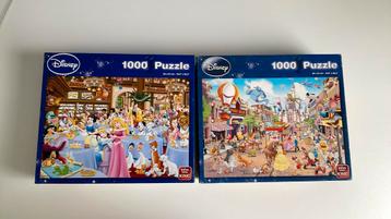 Disney puzzels van 1000 stukjes beschikbaar voor biedingen