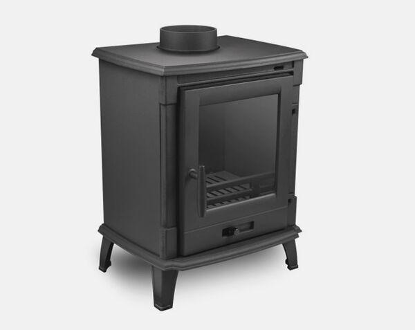 Gietijzeren Houtkachel | Nordflam Erino (7 KW), Huis en Inrichting, Kachels, Nieuw, Vrijstaand, Houtkachel, Hout, Ophalen of Verzenden