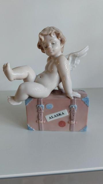 Lladró Engel Lladro (traveling Alaska) koffer suitcase beschikbaar voor biedingen