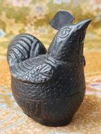 Mooie oude koperen medicijnhouder uit Tibet als een haan., Antiek en Kunst, Ophalen of Verzenden