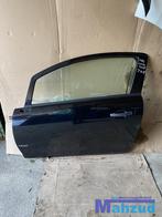 OPEL CORSA D ZWART Z20R Links linker deur portier slot raam, Gebruikt, -, Deur, -