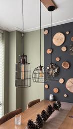 3 hanglampen van HK Living koperkleur, Ophalen of Verzenden, Industrieel, Minder dan 50 cm