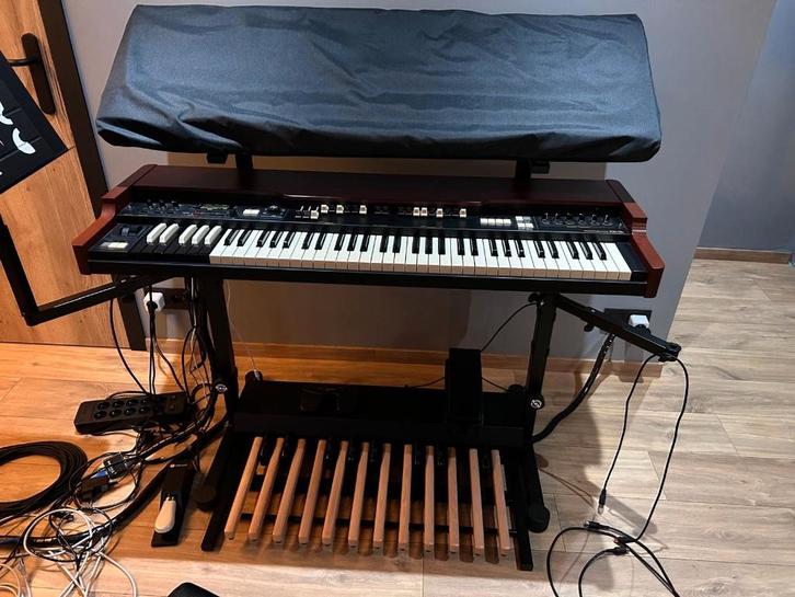 Hammond XK3c + Hammond Leslie MK1 + Hammond XPK200 Baspedaal, Muziek en Instrumenten, Orgels, Zo goed als nieuw, Hammondorgel