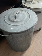 Ouderwetse vuilnisbak, 40 liter of meer, Ophalen, Gebruikt, Minder dan 50 cm