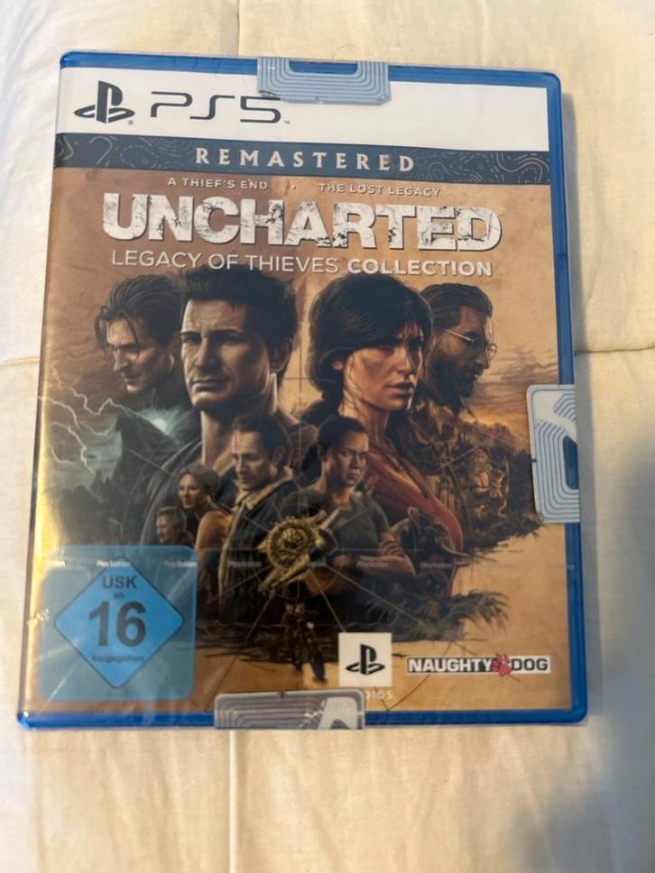 Uncharted: Legacy of Thieves Collection - PS5, Spelcomputers en Games, Games | Sony PlayStation 5, Zo goed als nieuw, Ophalen of Verzenden