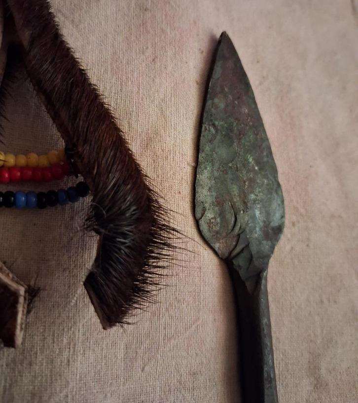 speerpunt Maasai, Verzamelen, Militaria | Algemeen, Overige soorten, Overige typen, Overige gebieden, Verzenden