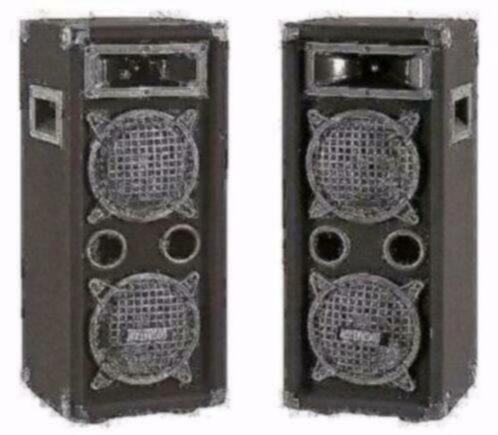 3 weg disco speakers 4 x 20 cm 600 Watt 11D, Audio, Tv en Foto, Luidsprekers, Nieuw, Overige typen, 120 watt of meer, Overige merken