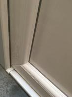 Kunststof buitendeur 98 x 215 1/2 glas wit RAL 9016, Kunststof, Deurkozijn, Niet ingevuld, Nieuw