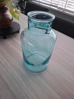Mooie grote vaas, Ophalen, Blauw, Minder dan 50 cm, Glas